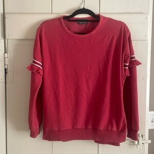 Anthropologie sweatshirt. Weathered soft material.